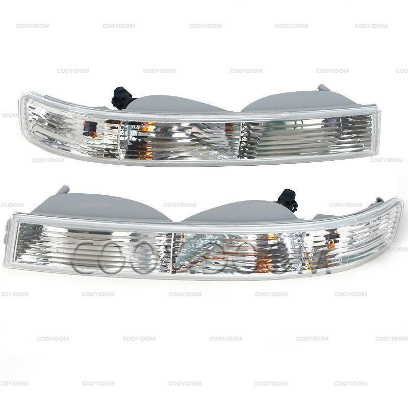 ya 4 6.17.2 for Chevy for GMC Van 1500 2500 2003-2019 LH&RH Front Parking Lights Turn Signal
