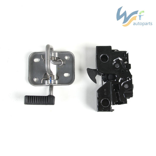 ya 1 6.30 Engine Hood lock Latch Set for VW for Golf R32 GTI Rabgit MK7 2014-2017