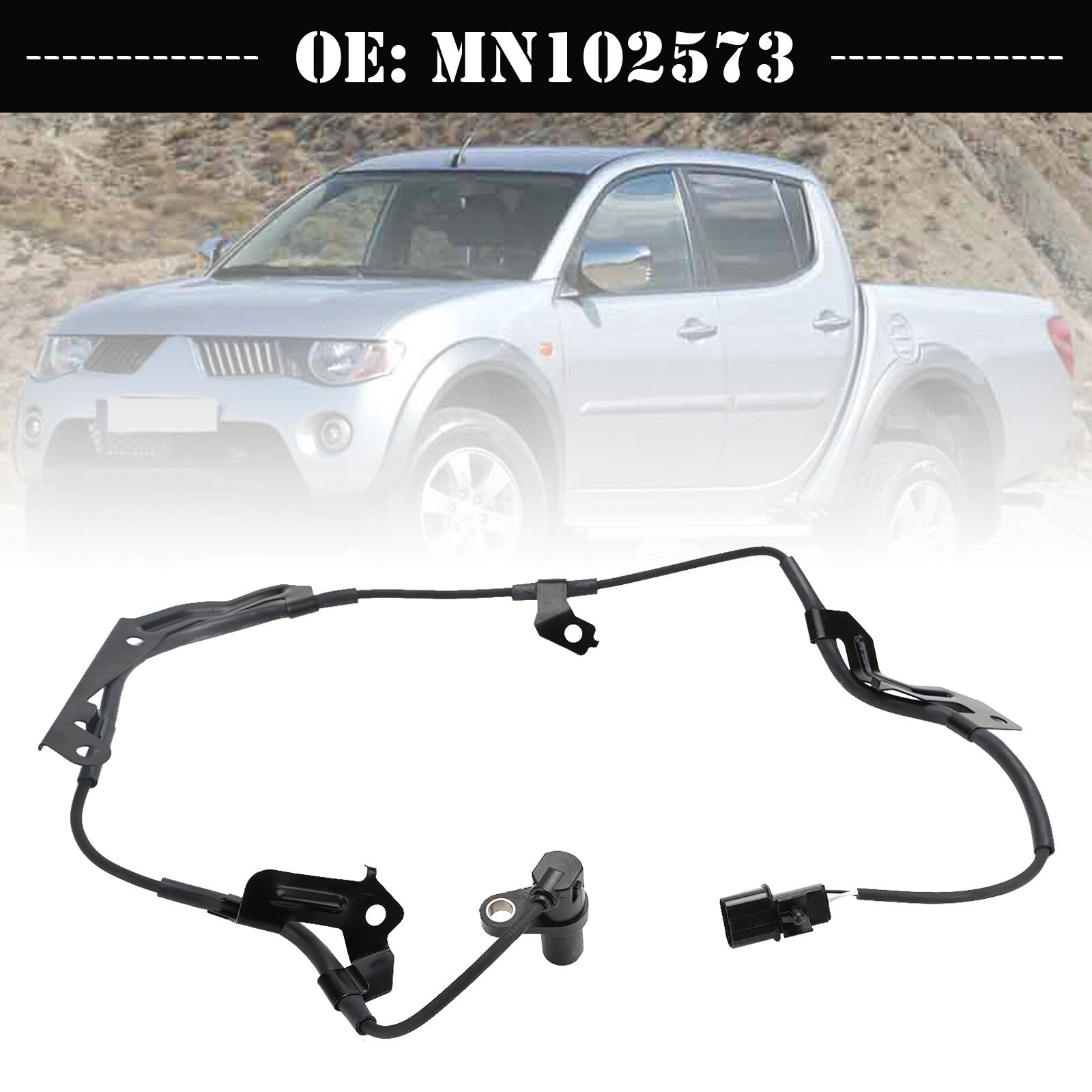 ya 1 8.5.1 ABS Wheel Speed Sensor Front Left For L200 2.5DID B40 MN102573