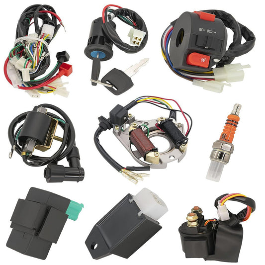 ya 8 5.27.2 CDI wiring harness stator assembly line suitable for 50/70/90/110cc all-terrain vehicle electric four-wheel vehicle
