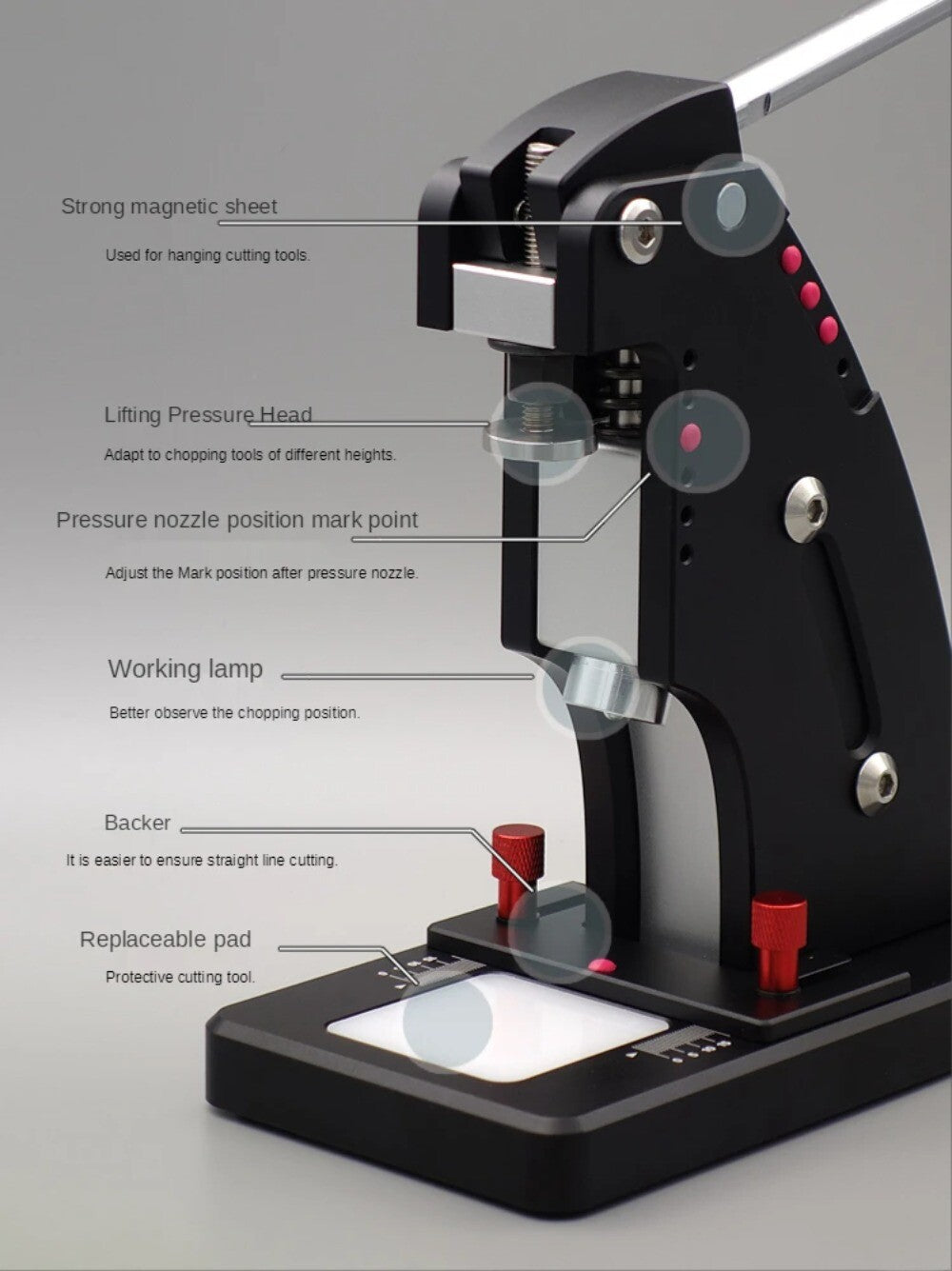 ya 26 Beating and Cutting Machine Silent Small Hand Presses Handmade Leather