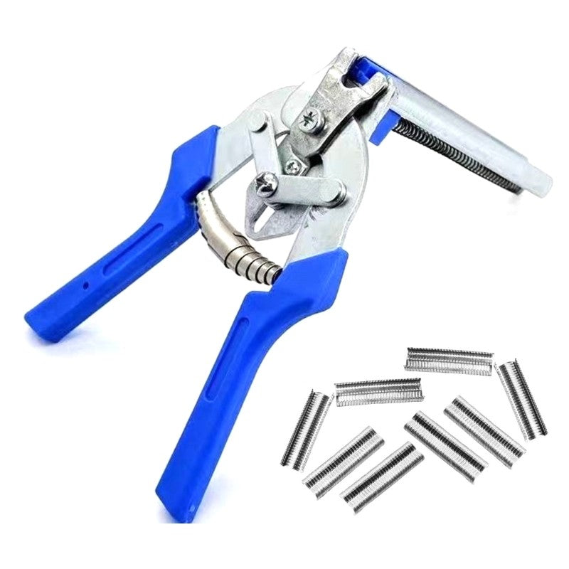 ya 25 Professio l Cage Fastening Pliers Includes 600 M Clips for Upholstery Install