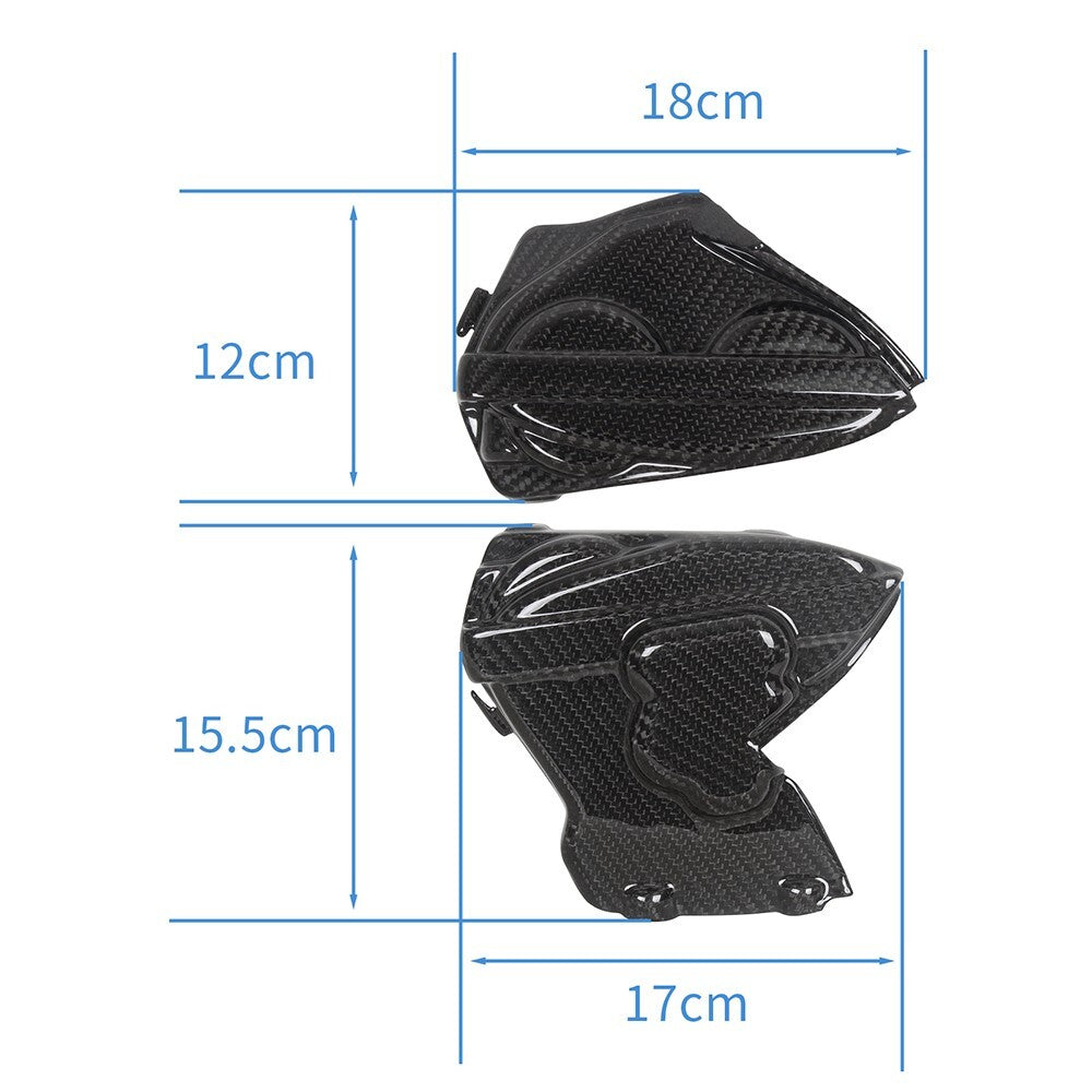 ya 5 8.7 for Ducati 959 100% Carbon Fiber Engine Panel Cover Protect Modify Gloss