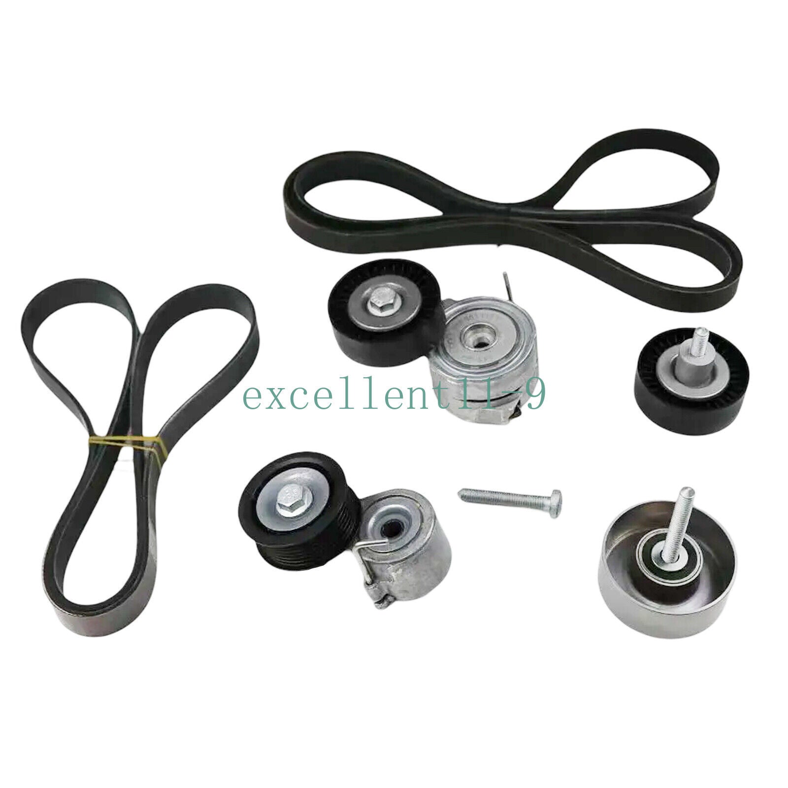 ya 3 6.24 3.0T Drive Belt Kit 6PK2411 06E903137J for Audi A4 A6 BYU AUK BKH CALA BDW