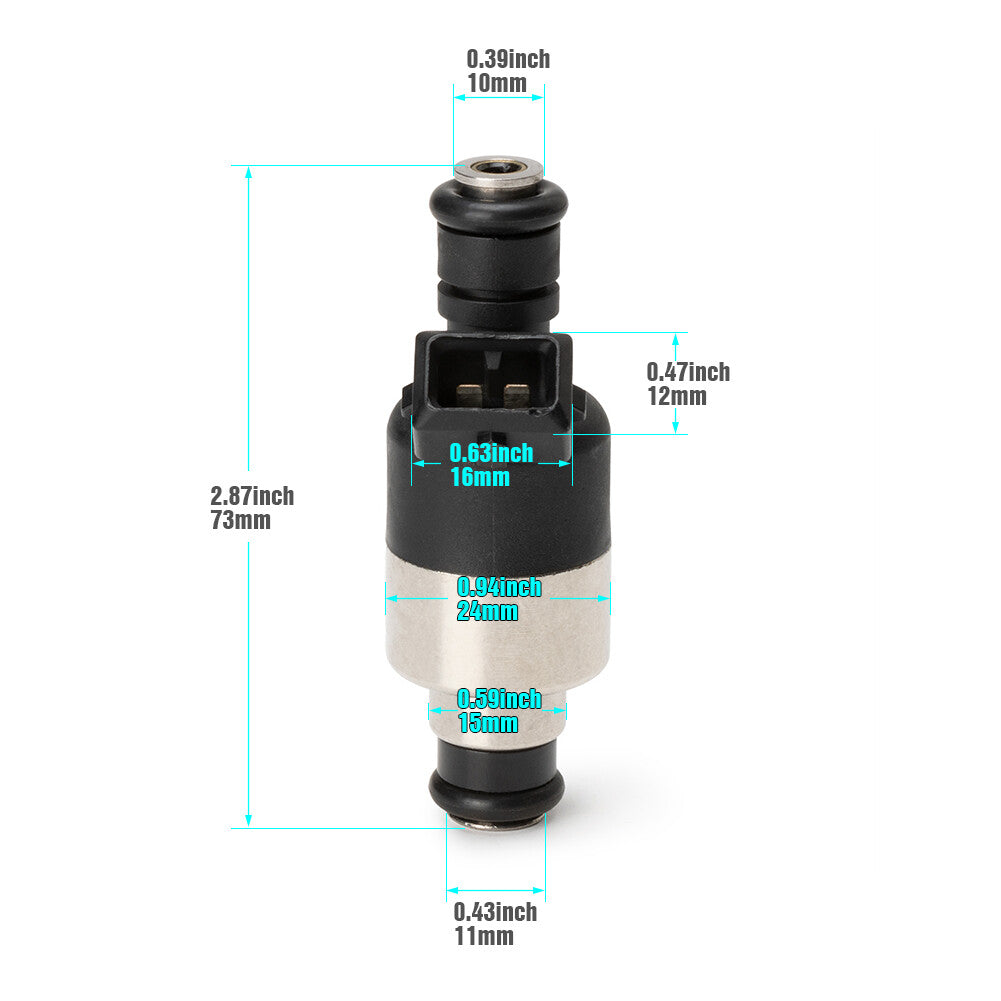 ya 1 8.5.1 17089569 5235367 6pcs fuel injector for GM for Buick for Pontiac for 2.8L 3.1L 3.3L 