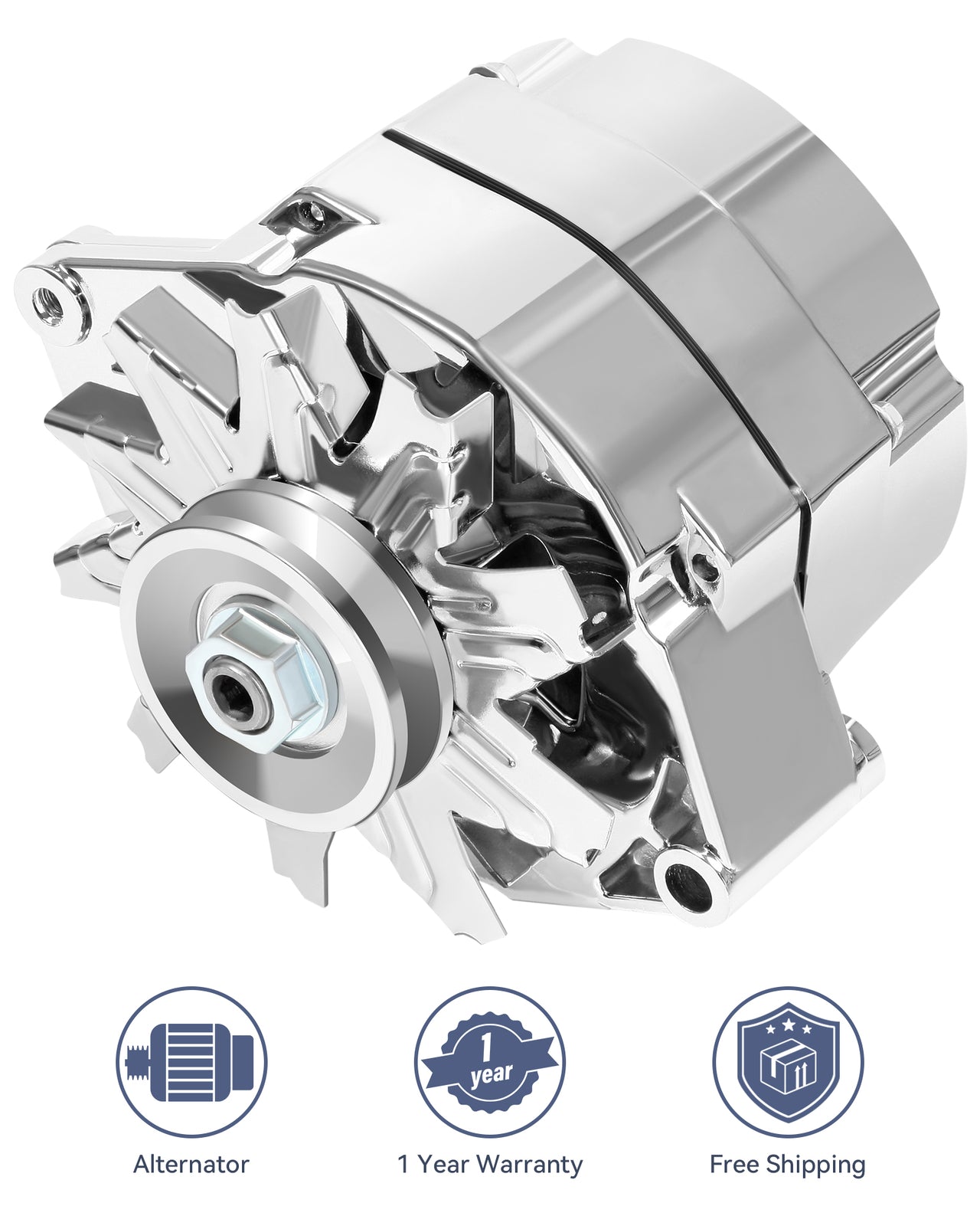ya 27 7.2 1PC 12V 110A Silver Alternator Fit for 1984 1985 for Chevrolet Citation II 2.5L