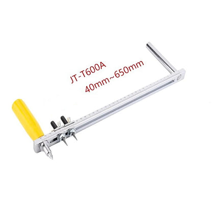ya 25 Portable Manual Gasket Cutter Rubber PTFE Gasket Special Dual Blade Cutting Tool