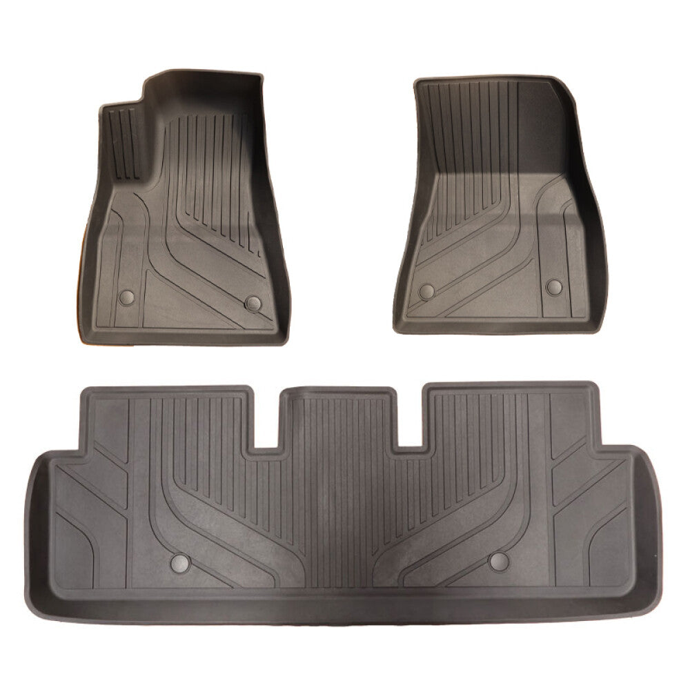 ya 7 6.10.3 Full Set of Floor Liners for 2023 for Tesla Model 3 Highland TPE All-Weather Floor Liners