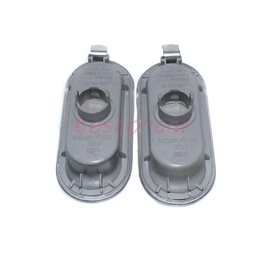 ya 12 5.22.2 2Pcs Clear Glass Side Marker Lights for VW MK4 for Golf for JETTA for Bora for Passat 1J0949117