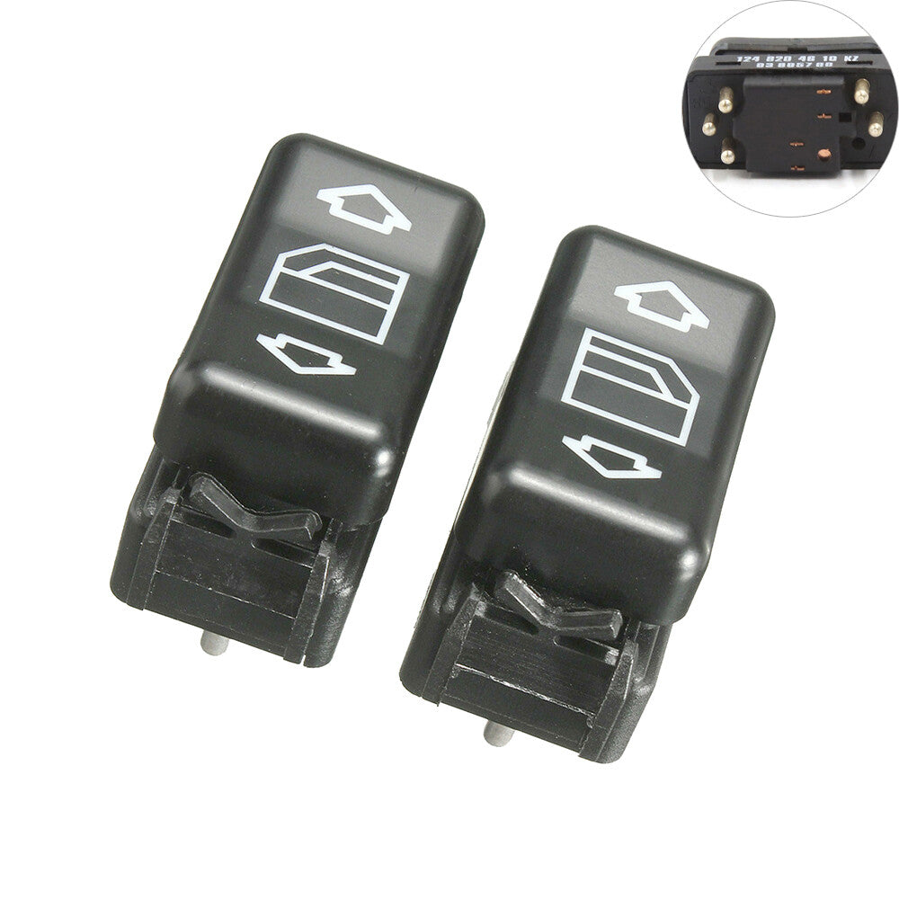 ya 13 2x Fit for Mercedes W124 W126 W201 Left & Right Electric Power Control Window Switch