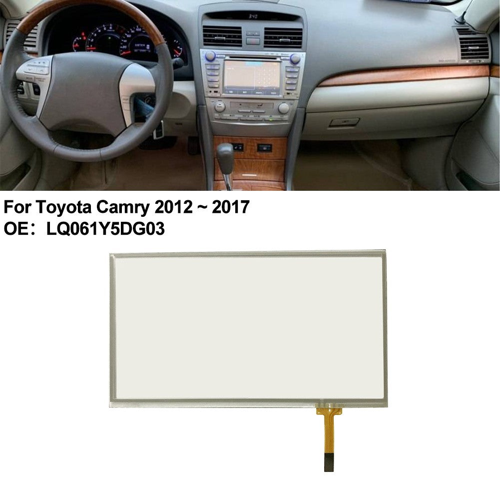 ya 2 7.15 Touch Screen Glass Digitizer 6.1inches for for Toyota for Camry 2012-17 LQ061Y5DG03