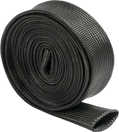 ya 5 8.7 Heat Shield Fireproof Sleeve Insulated Wire Hose Cover Wrap Loom Tube Automatic Heat Wrap