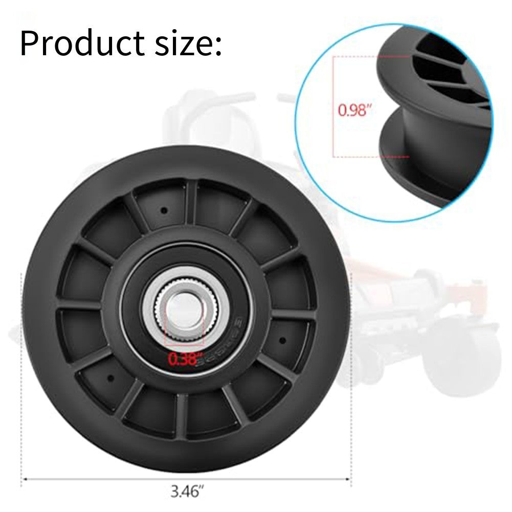 ya 14 Drive Idler Pulley and Belt Set Z254F CZ3815 CZ4217 Mowers