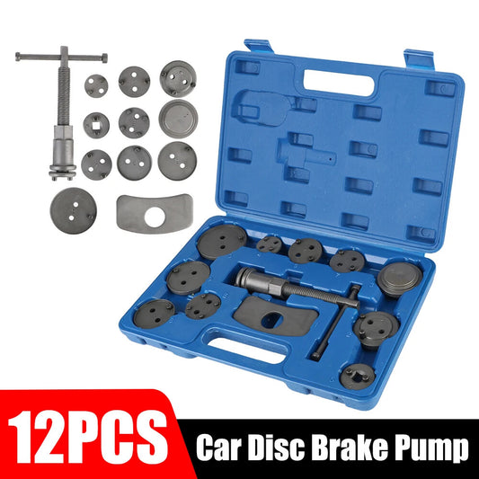 ya 26 7.28.2 1 Set oil Brake 12 / 13PCS Piston Compressor Tool Set Auto Disc Brake Calipera