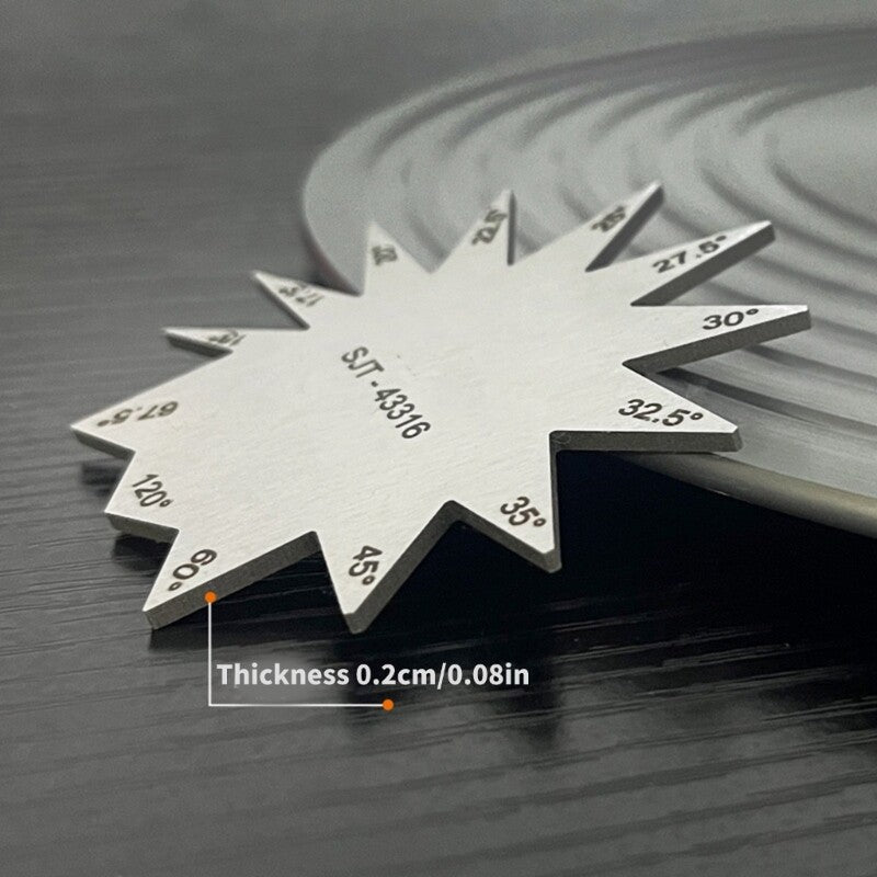 ya 14 Woodworking Measurement Gauge 15-120 De Measuring Tool Angles Gauge