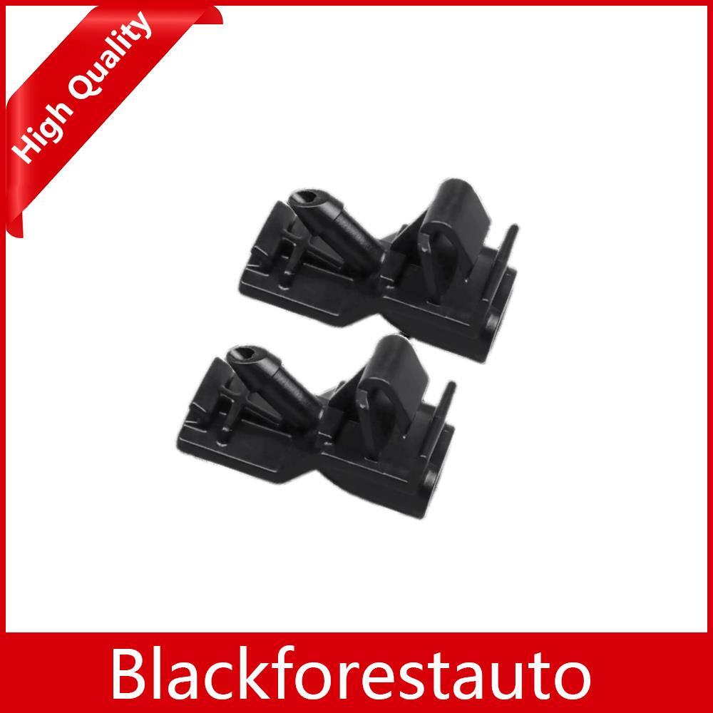 ya 13 2X For 2005-2012 for Avalon Front Windscreen Washer Nozzle Black Plastic 85381-AC012