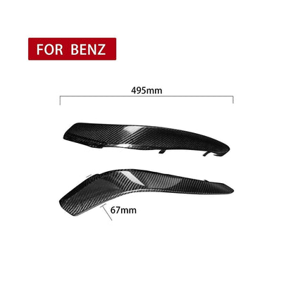 ya 10 10.28 for Benz W205 S205 C63S AMG Carbon Fiber Front Bumper Spoiler Air Intake Co