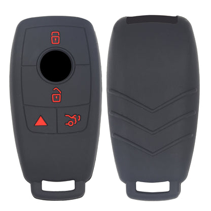 ya 5 8.7 Fit for Mercedes-benz GLE GLC 4 Button Remote for Smart Key Fob Silicone Case Cover