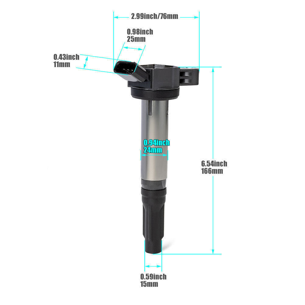 ya 5 8.7 6xIgnition Coil 90919-A2002 90919-A2007 for Lexus Evora for Toyota for Land Cruiser 2013