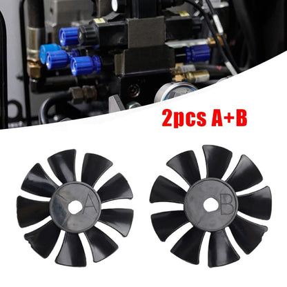 ya 14 Brand New Home Fan Blade Air Compressor Air Pump Motor Black Compact Cooling Fan