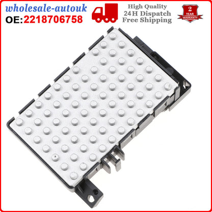 ya 5 8.7 HEATER BLOWER FAN MOTOR RESISTOR 2218706758 for Mercedes-benz S - CLASS W 221