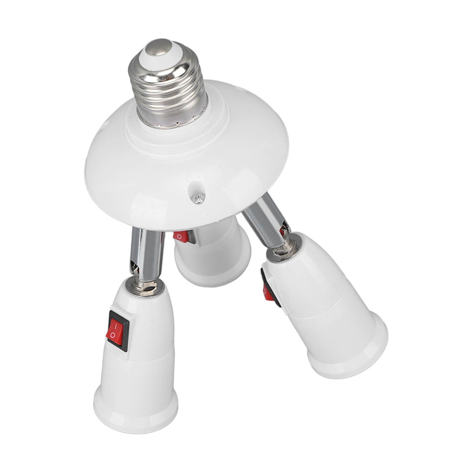 ya 14 E27 E26 Lamp Adapter 3 In 1 Light Socket Extender Adjustable 85?265V With