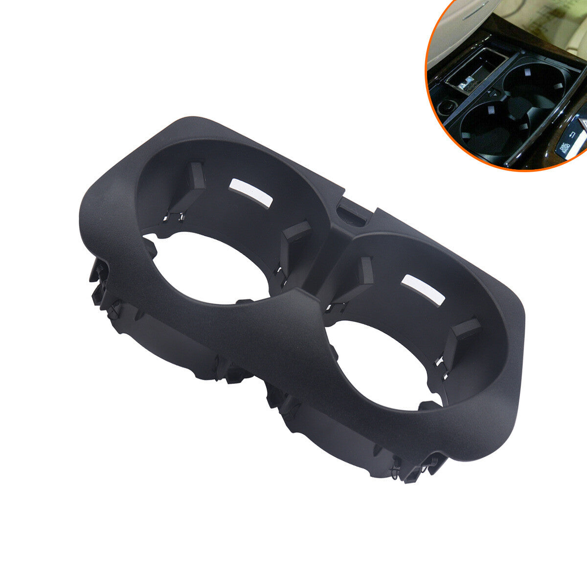 ya 4 6.21 for for benz W205 C-Class W213 E-Class W253 Center Console Drinks Cup Holder Black