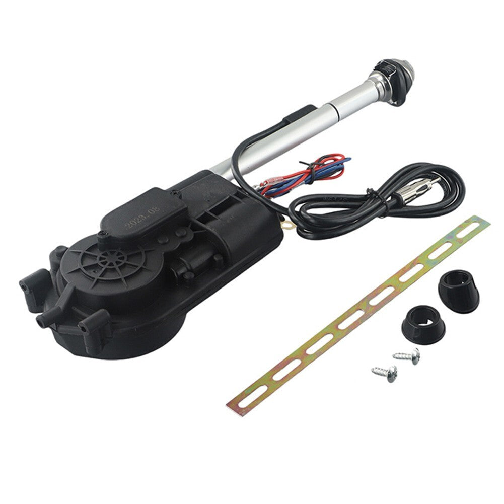ya 5 8.7 12V AM FM Electric Antenna Automatic Telescopic Exterior Vehicle for Audio