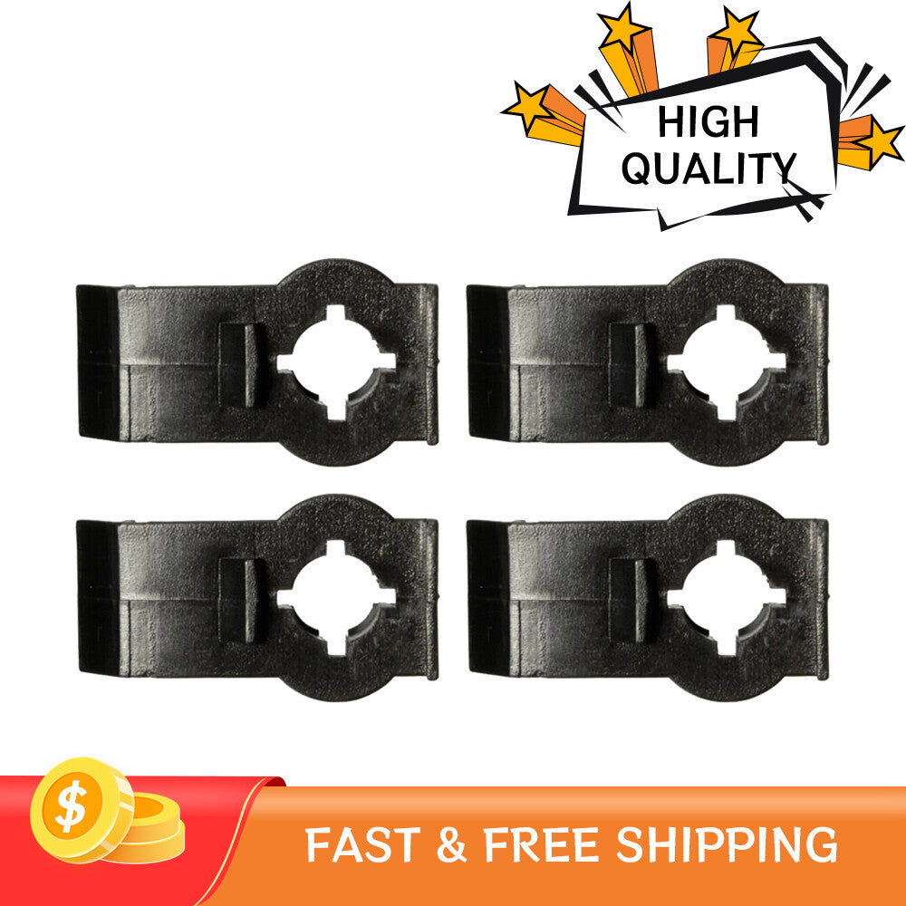 ya 1 6.30 4Pcs Car Front Window Regulator Clips Repair 51338254781 for BMW for X5 2000-2006 .