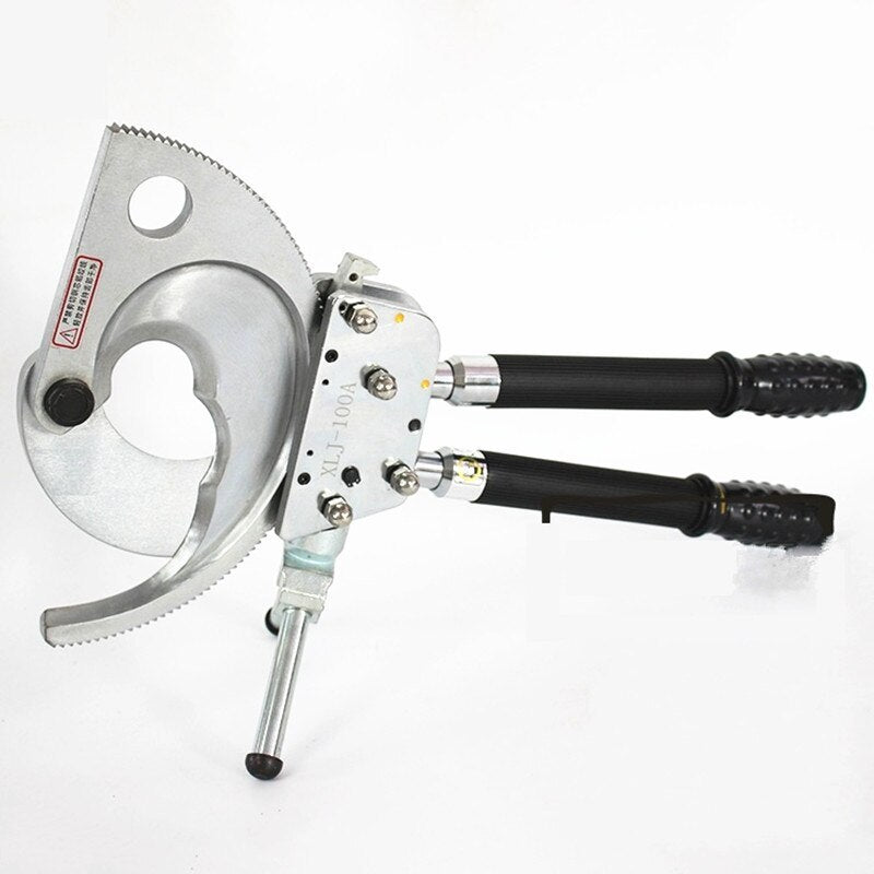 ya 25 Ratchet Cable Scissors Copper Aluminum Cable Cutter XLJ-100A Handle 