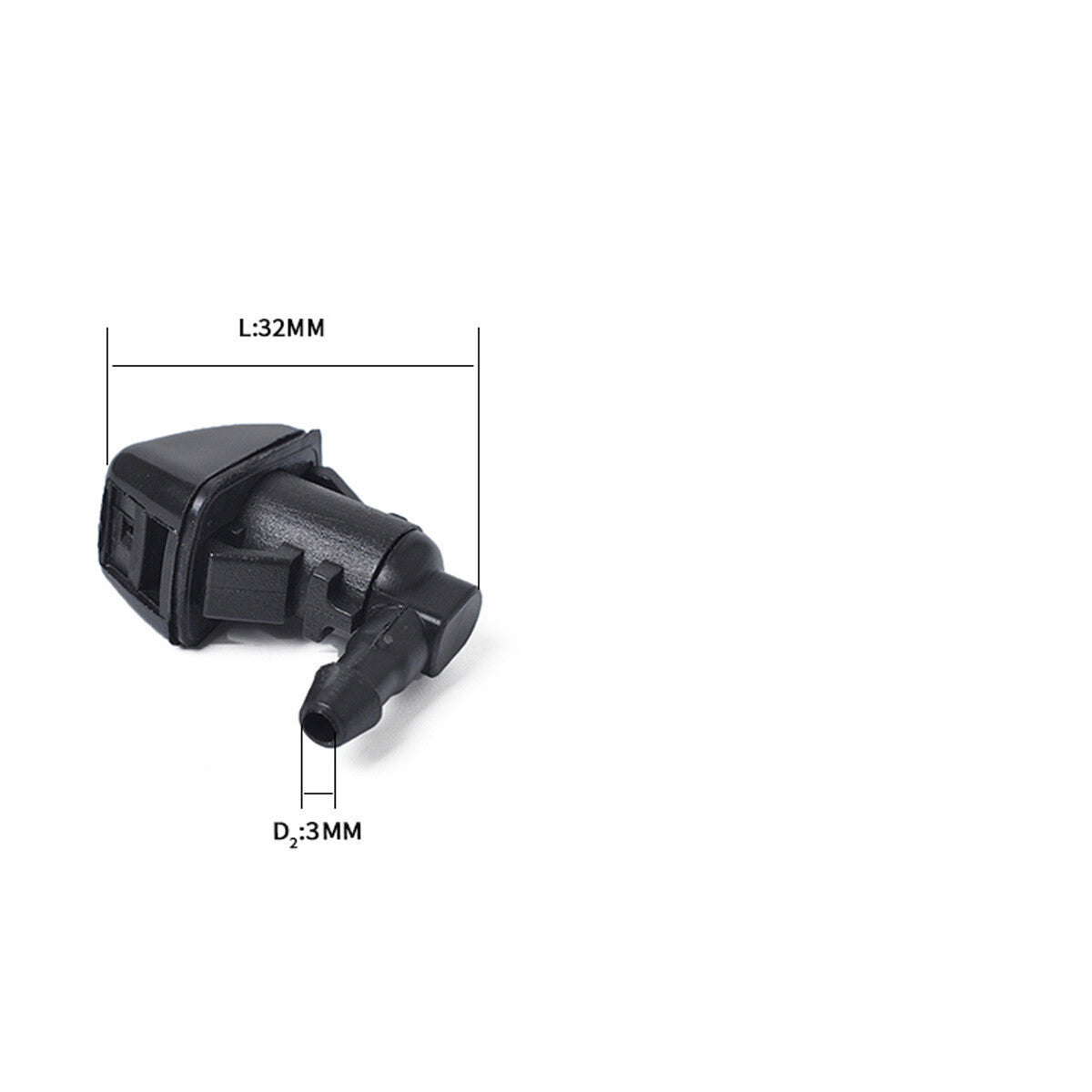 ya 5 8.7 2-piece win for DS hield washer nozzle suitable for 2008-2010 for Ford F250-350-450-550