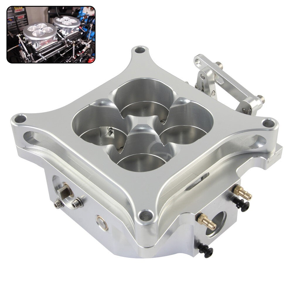 ya 3 6.25.2 1000CFM 4150 Flange Carburetor Throttle Body 1.75 Core 4 Barrel w/ 1 Spacer