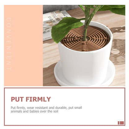ya 14 2Pcs flower pot hole mesh pad plant grid pot Plant Pot Protor Plant Pot Soil