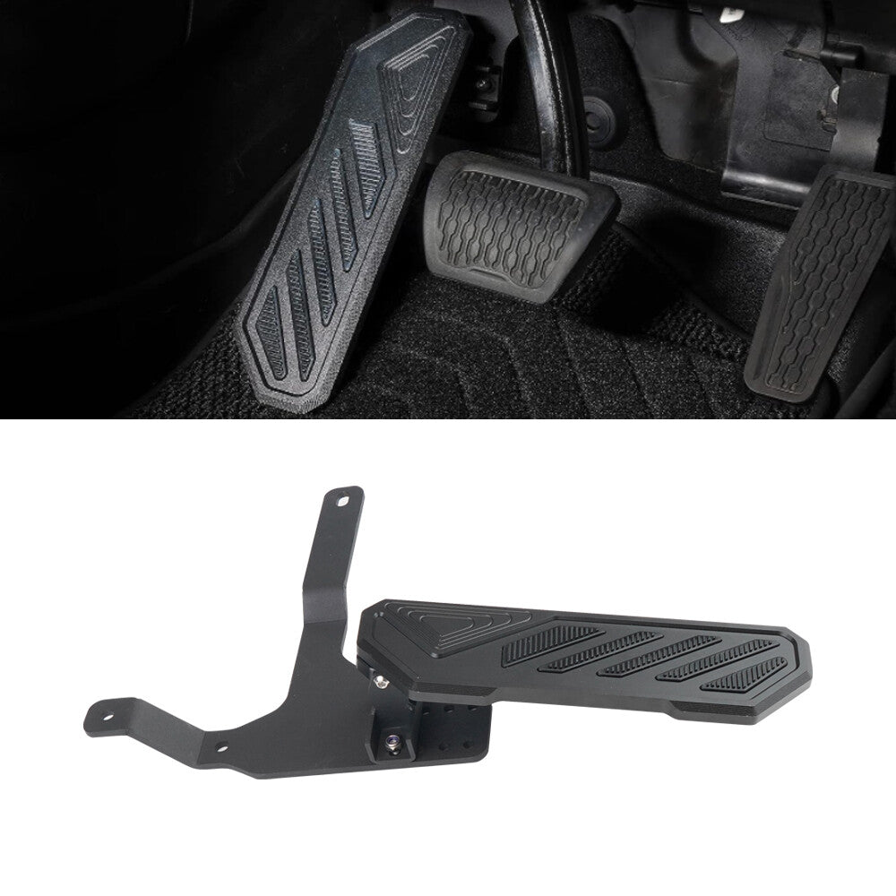 ya 9 6.5.2 1*Dead Pedal Foot Rest Pad Left Side Anti-Slip for 2007-2023 for Jeep for Wrangler JK JL