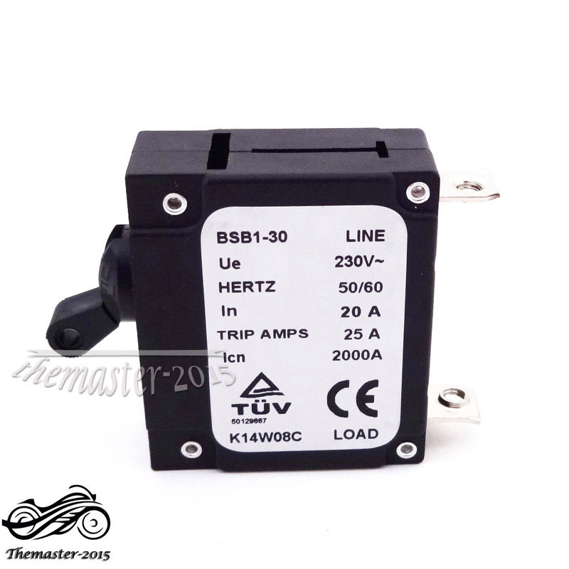 ya 28 20A In Generator Circuit Breaker 25A Trip Amps 2000A 230V BSB1-30 Hertz 50/60