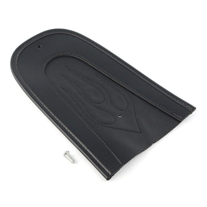 ya 5 8.7 Solo Rear for SEAT Leather Flame Fender Bib for Harley Sportster XL883 XL1200 04-15