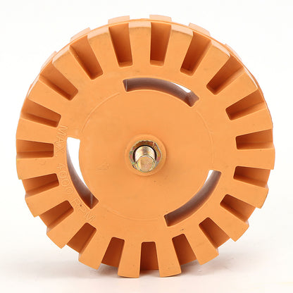 ya 26 4 Rubber Eraser Wheel Sticker Film Glue Remover Decal Paint Cleaner Disc