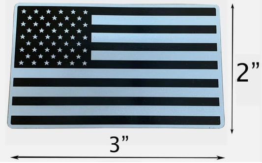 ya 1 8.5.2 Car License Plate Frame Cover Cover Trunk American Flag Chrome For 1x