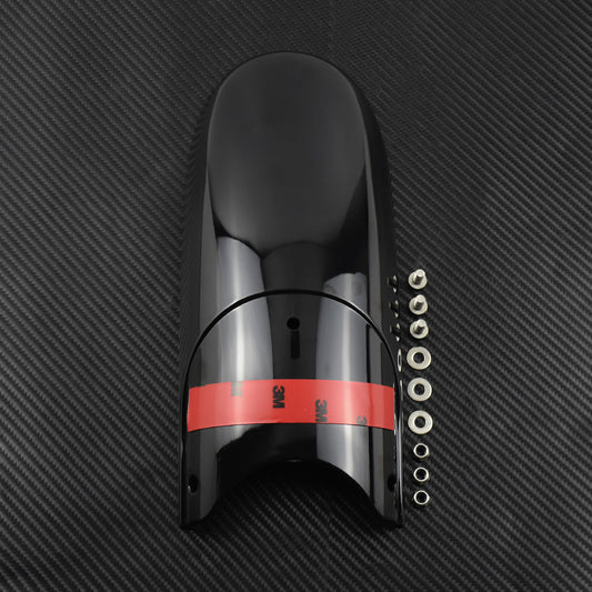 ya 7 6.10.2 10cm Front Fender Extender Fit for Harley Sportster 883 1200 Dyna Softail V-Rod