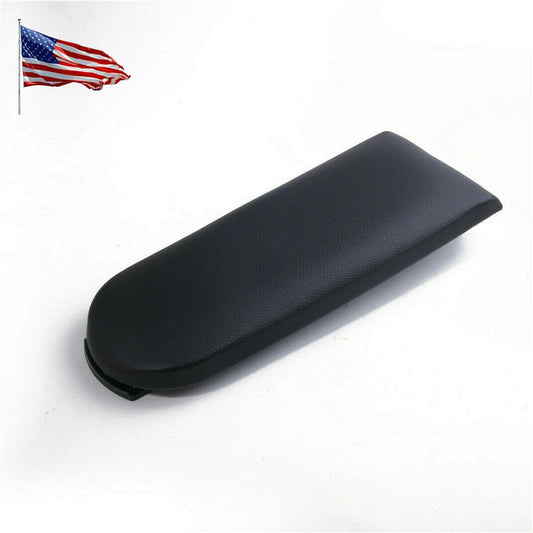 ya 8 5.26 Black Leatherette Center Console Armrest Cover for VW for Golf for JETTA #18D86717382V#