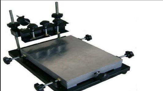 Manual solder paste printer,PCB SMT stencil printer M size 440x320mm