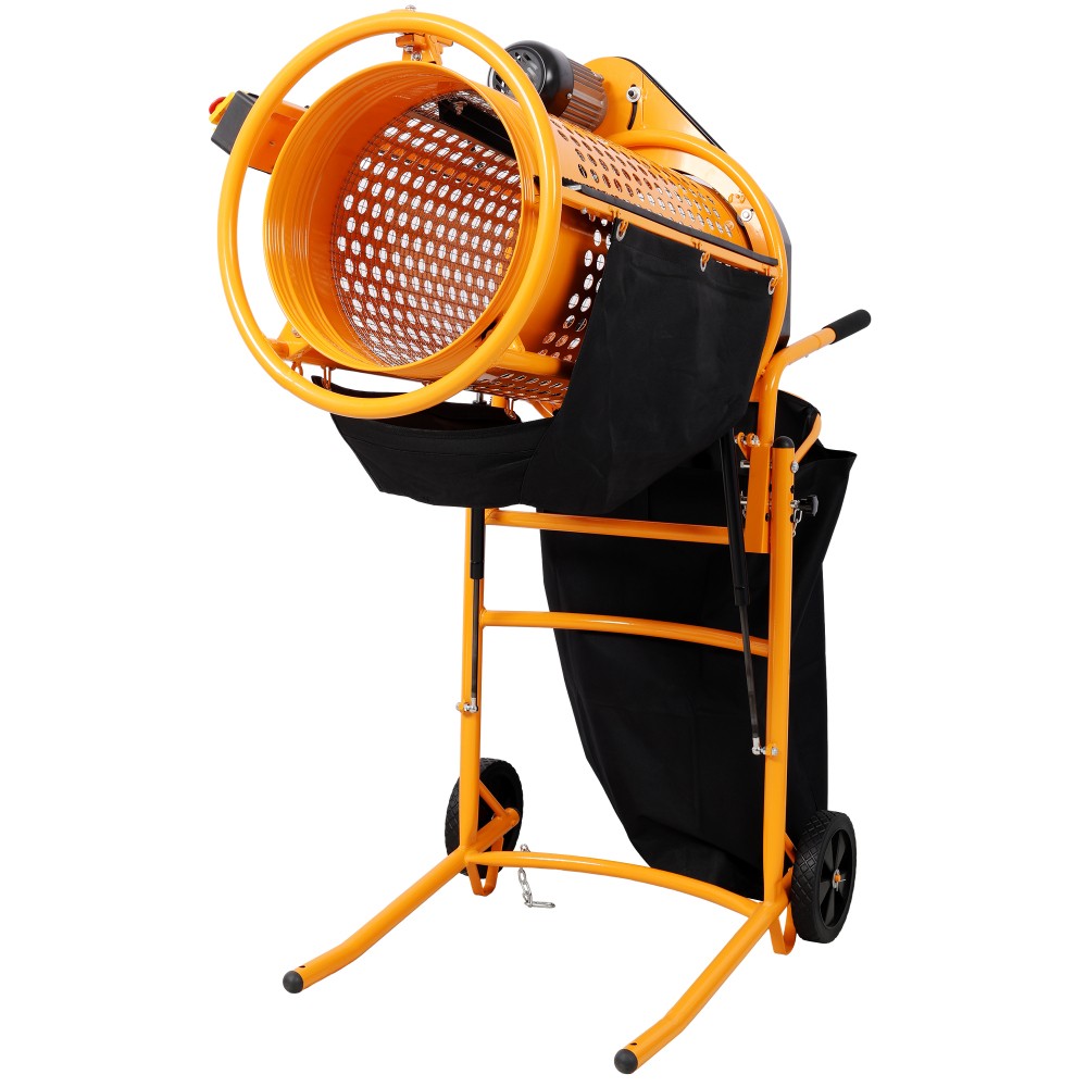ya 28 Foldable Electric 360W Rotary Soil Sieve Machine,110V/60Hz,ETL Certificate