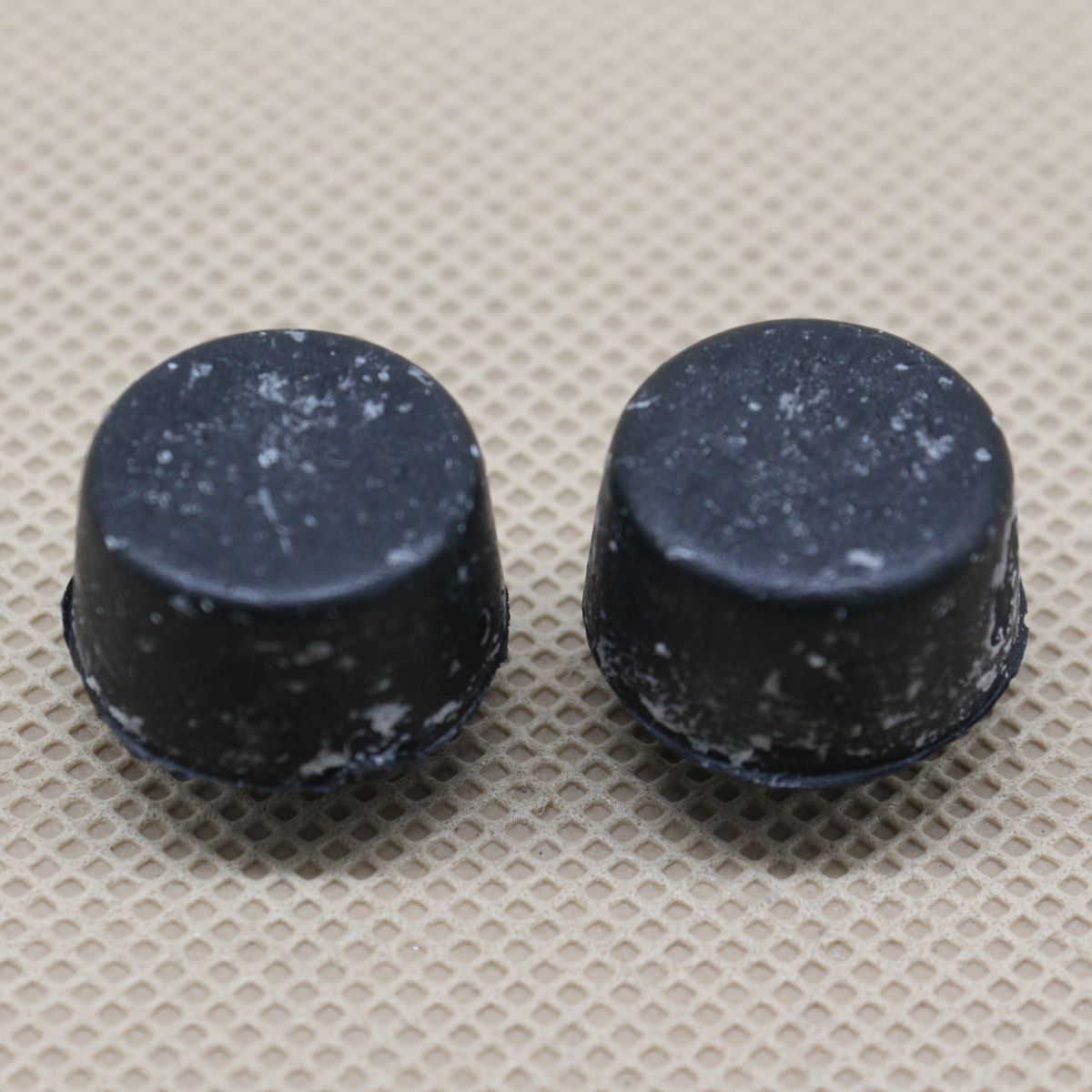 ya 1 8.5.3 2 Pack for MB574963 Black Rubber Door Shell Bumper 