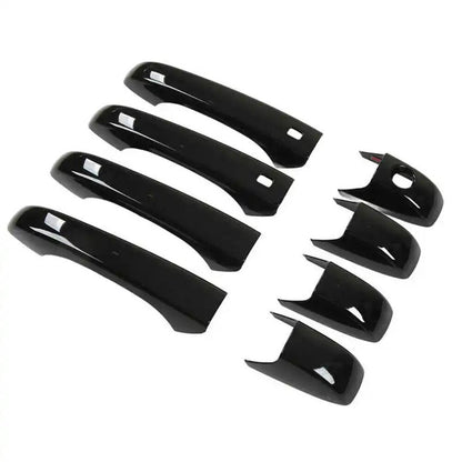 ya 5 8.7 Glossy Black Door Handle Cover for Jeep for Grand Cherokee for Dodge Durango 2011-2020
