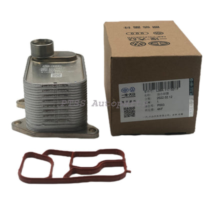 ya 5 8.7 06L117021G OE Oil Cooler with Gakset for Audi A4 Q3 Q5 TT for VW CC EOS for Golf 2.0T