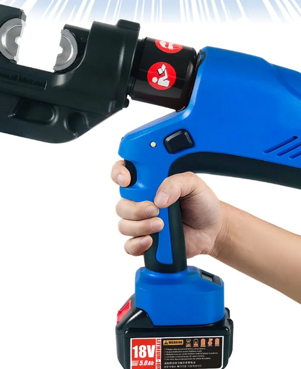 ya 25 120KN Powerful Electric Continuous Crimping Pliers Digital EBS-400