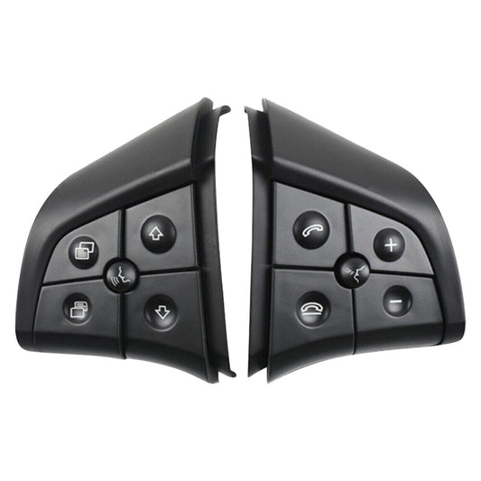 ya 13 2Pcs For W164 B R ML GL CLass 2006-2009 5 Buttons Steering Wheel Control Switch