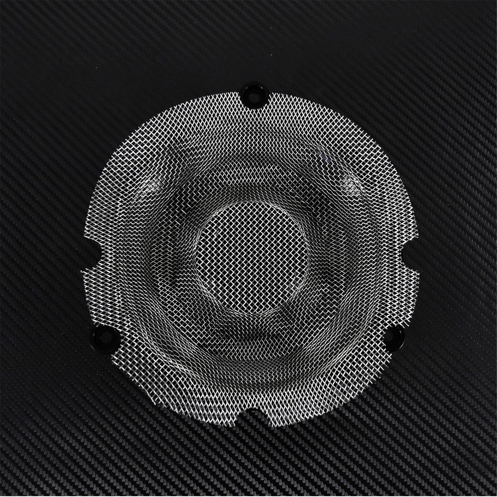 ya 5 8.7 Chrome Contrast Front Speaker Grill Masks Cover Fit for Harley Touring CVO 14-19