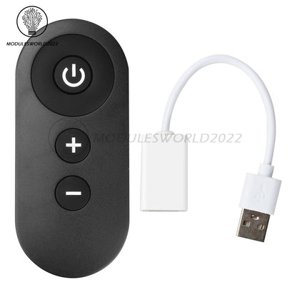ya 14 DC 5V USB RF Remote Switch Fan Night Light Strip Dimmer Speed Control LED Driver