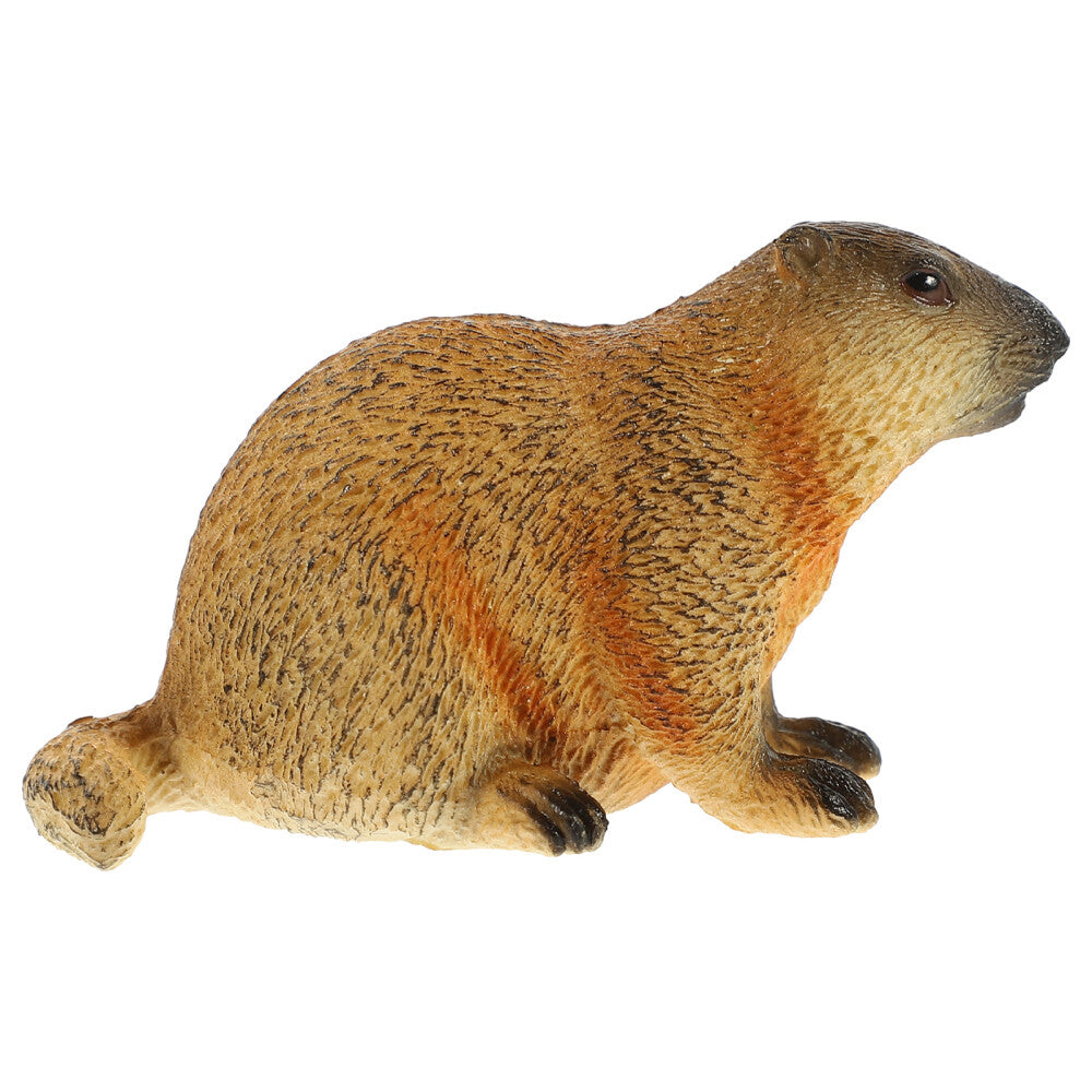 ya 25 1PC Walking Groundhog Model Wildlife Or ment Walking Groundhog Statue Toy